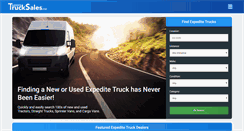 Desktop Screenshot of expeditetrucksales.com